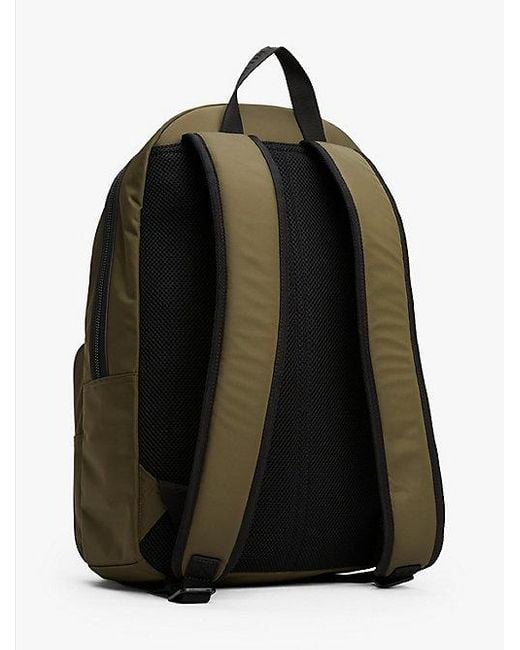 Tommy Hilfiger Metall-Logo-Rucksack Mit Doppelreißverschluss in Green für Herren