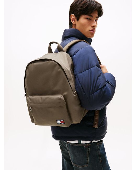 Zaino Essential Con Logo di Tommy Hilfiger in Natural da Uomo