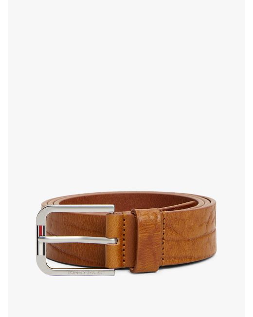 Cintura di Tommy Hilfiger in Brown da Uomo