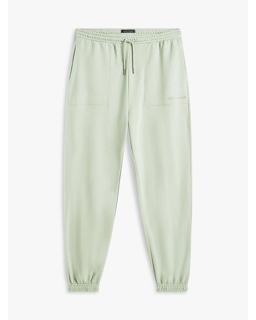 Tommy Hilfiger Green Essential Terry Cuffed Lounge Joggers for men