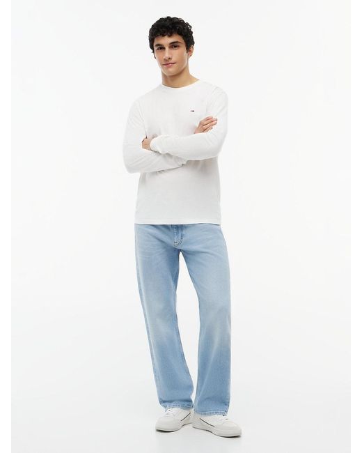 Tommy Hilfiger Blue Otis Regular Straight Leg Jeans for men