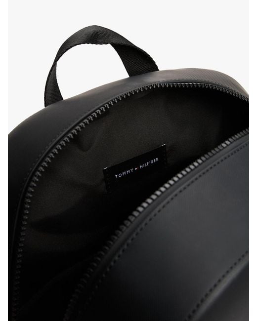 Zaino Con Logo di Tommy Hilfiger in Black da Uomo