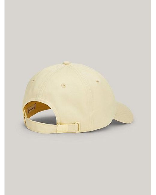 Gorra de béisbol con logo bordado Essential Tommy Hilfiger de color Natural
