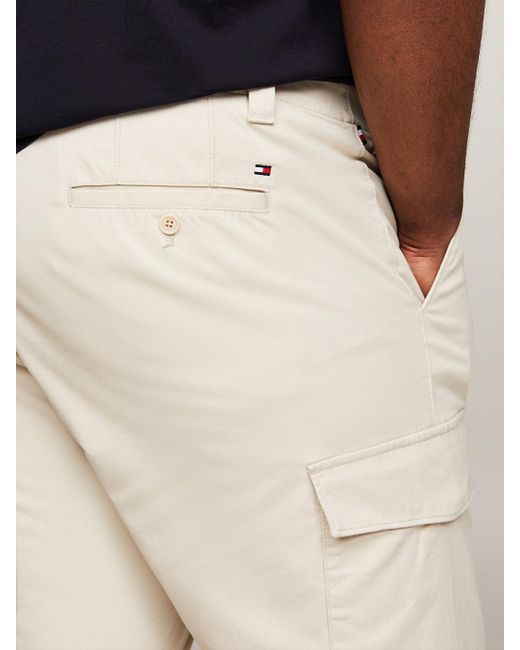 Tommy Hilfiger Natural Plus 1985 Collection Essential Cargo Shorts for men