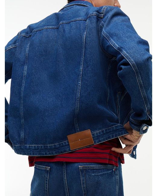Tommy Hilfiger Blue Denim Trucker Jacket for men