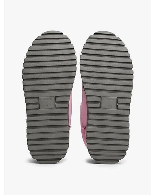 Botas De Nieve Con Suela Dentada Tommy Hilfiger de color Pink