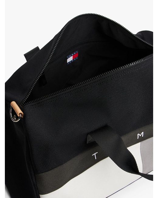 Sac De Sport Archive Colour-Block À Logo Tommy Hilfiger pour homme en coloris Black