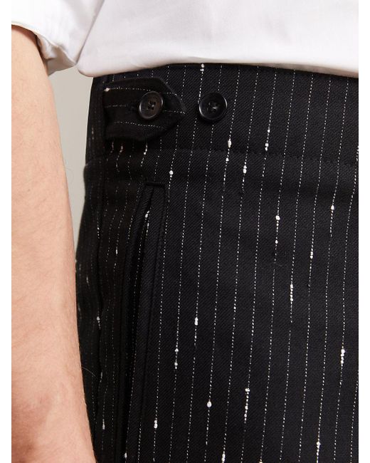 Tommy Hilfiger Blue Pinstripe Regular Trousers for men