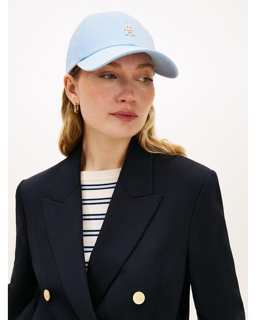 Tommy Hilfiger Blue Chic Th Monogram Baseball Cap