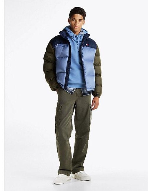Tommy Hilfiger Alaska Pufferjack Met Donsvulling in het Blue voor heren