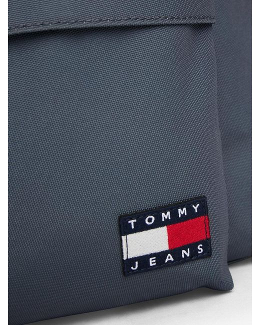 Tommy Hilfiger Blue Essential Textile Dome Backpack for men