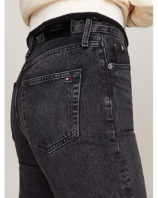 Tommy Hilfiger Blue Classics Straight Jeans mit hohem Bund