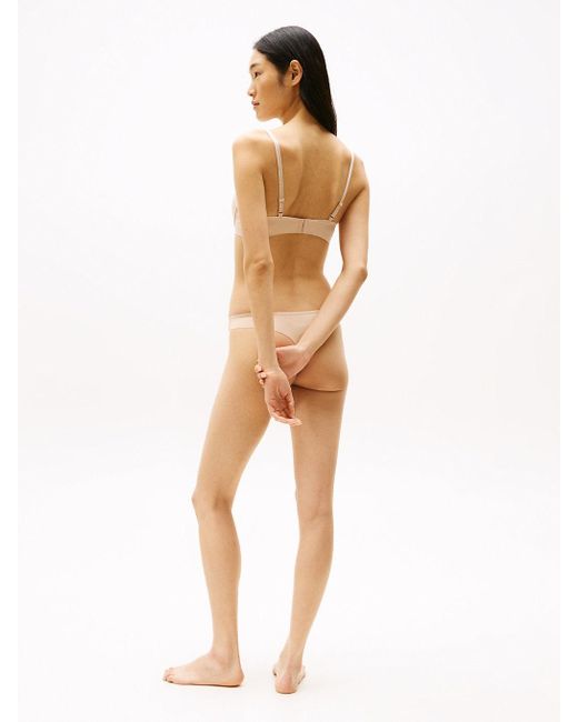 Reggiseno Push Up Senza Cuciture di Tommy Hilfiger in Natural