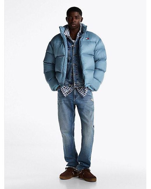 Tommy Hilfiger Alaska Pufferjack Met Donsvulling in het Blue voor heren