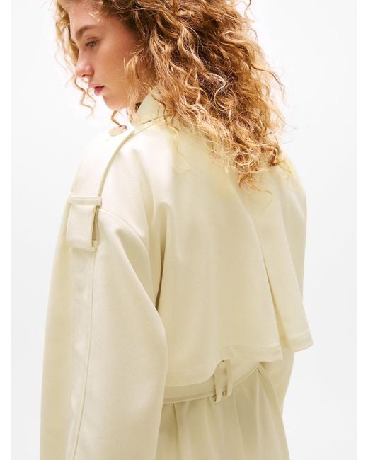 Tommy Hilfiger Natural The Sofia Capsule Oversized Trench Coat