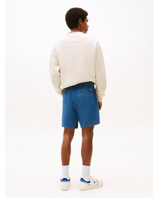 Shorts Relaxed Fit di Tommy Hilfiger in Blue da Uomo