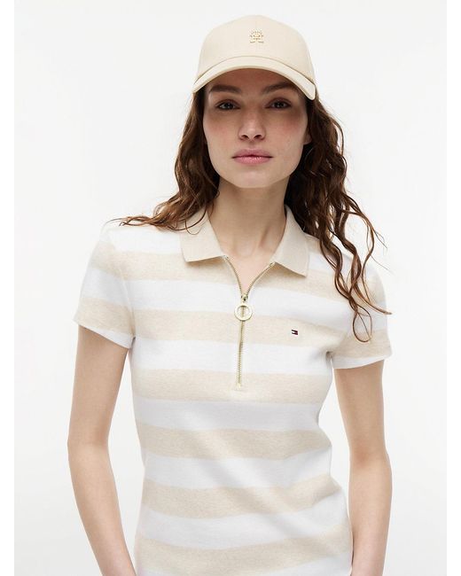 Tommy Hilfiger Natural Chic Th Monogram Baseball Cap