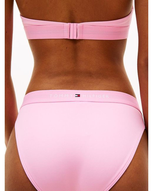 Tommy Hilfiger Orange Original Logo Classic Bikini Bottoms