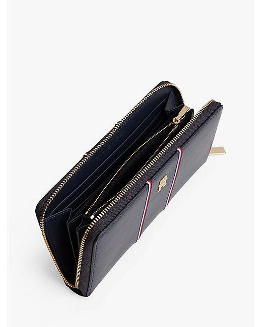 Cartera Hilfiger Icon Con Cremallera Tommy Hilfiger de color Blue