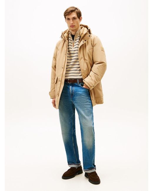 Parka Rockie En Duvet Déperlante À Capuche Tommy Hilfiger pour homme en coloris Blue