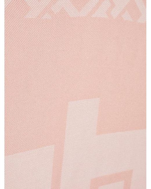 Pañuelo cuadrado Essential Chic con monograma Tommy Hilfiger de color Pink