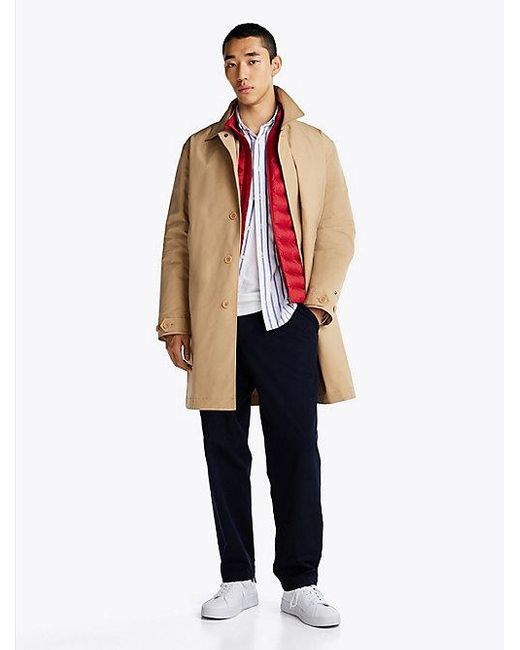 Tommy Hilfiger 3-In-1 Oversized Car Coat in het Brown voor heren