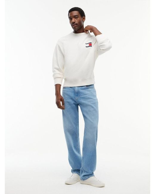 Tommy Hilfiger Blue Otis Regular Straight Leg Jeans for men