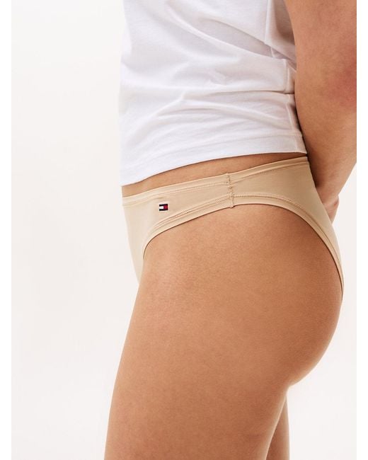 Tommy Hilfiger White Essential Flag Embroidery Microfibre Briefs