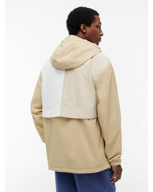 Tommy Hilfiger Natural Logo Regatta Relaxed Ripstop Windbreaker for men
