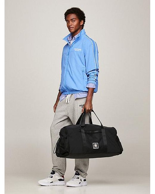 Bolsa de viaje con bolsillos sport de malla Tommy Hilfiger de hombre de color Black