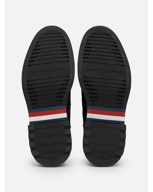 Tommy Hilfiger Black 's Comfort Elegant Chelsea Boots for men