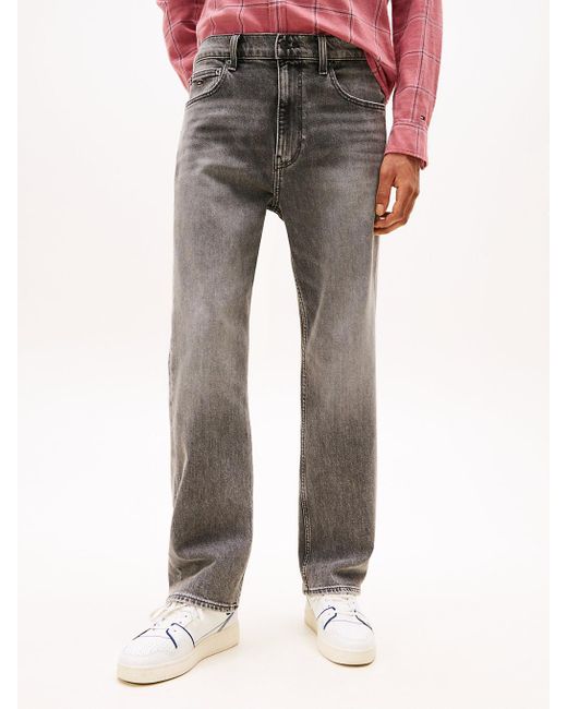 Jeans Otis Regular Fit Dritti Coolmax di Tommy Hilfiger in Multicolor da Uomo