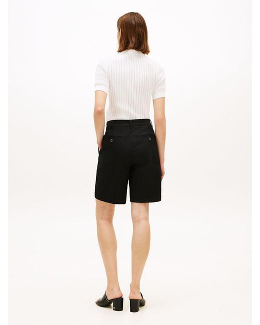 Tommy Hilfiger White Washed Regular Chino Shorts