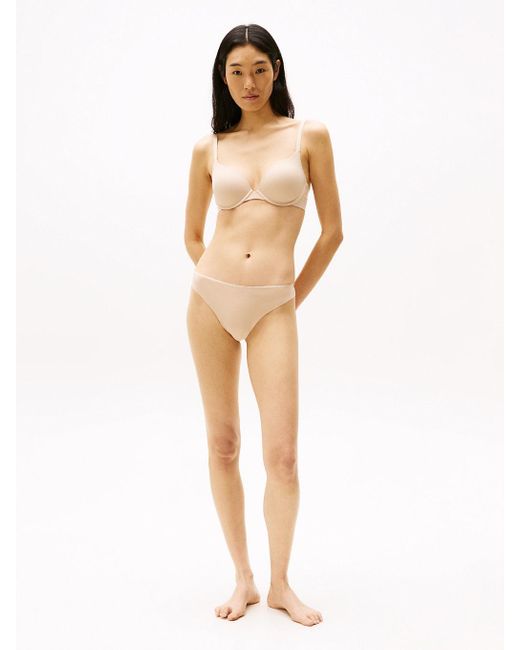 Reggiseno Push Up Senza Cuciture di Tommy Hilfiger in Natural