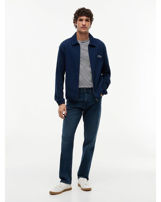 Tommy Hilfiger Blue Denton Faded Straight Leg Jeans for men