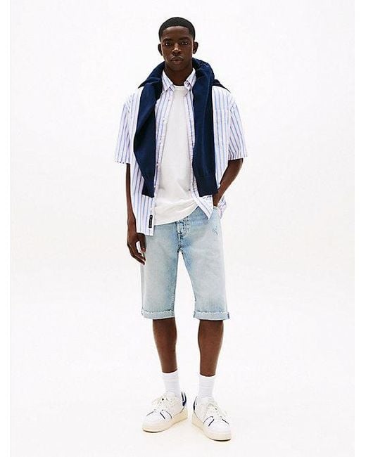 Pantalón Vaquero Corto Ryan Regular Tommy Hilfiger de hombre de color Blue
