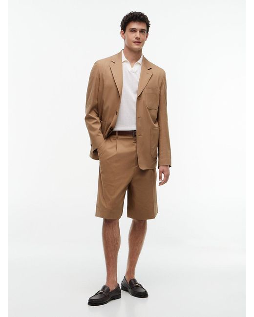 Tommy Hilfiger Natural Th Flex Regular Fit Single Breasted Blazer for men