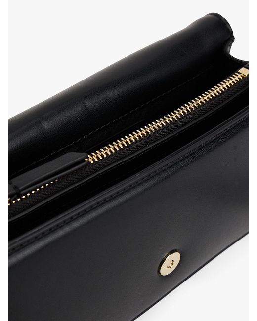 Borsa Heritage Con Patta E Tracolla di Tommy Hilfiger in Black