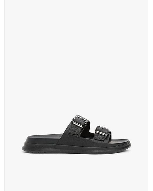 Tommy Hilfiger Ledersandale Mit Schnallen in White für Herren