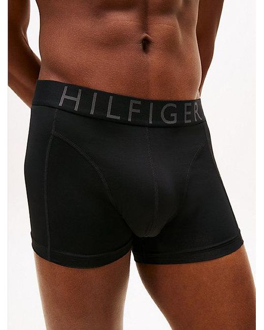 Tommy Hilfiger Set Van 3 Microvezel Boxershorts Met Logotaille in het Black voor heren