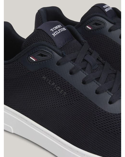 Tommy Hilfiger Blue Th Modern Knit Cupsole Trainers for men