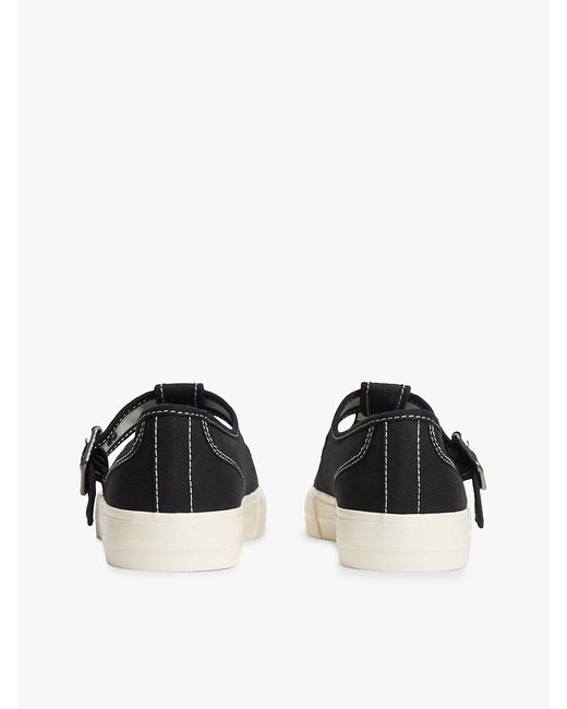 Tommy Hilfiger White Archive Mary Jane Buckle Trainers