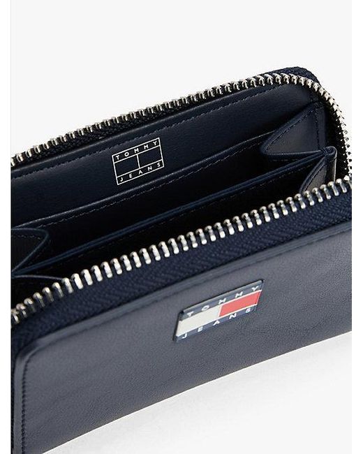 Tommy Hilfiger Blue Essential Reißverschluss-Geldbörse