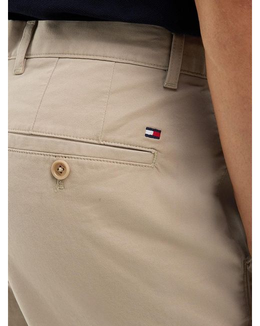 Tommy Hilfiger Blue Harlem Tapered Leg Twill Chinos for men