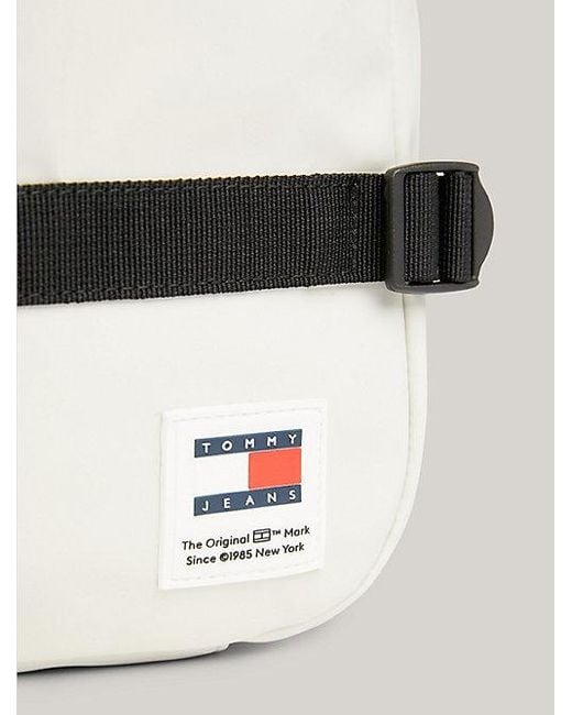Tommy Hilfiger Essential Rugzak Met Ton-sur-ton Logo in het White voor heren