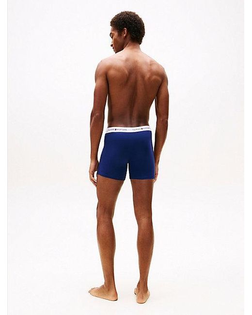 Tommy Hilfiger 3Er-Pack Signature Boxer-Slips Mit Logos in Blue für Herren