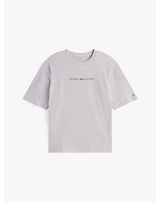 Tommy Hilfiger Original Lounge-T-Shirt Mit Logo in White für Herren
