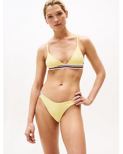 Parte Superior De Bikini De Triángulo Tommy Hilfiger de color Multicolor