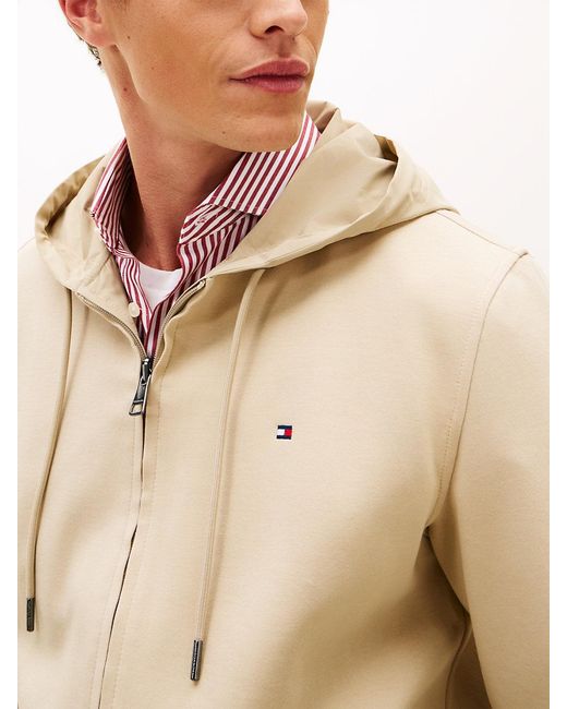 Tommy Hilfiger Natural Reversible Zip-Thru Hoody for men