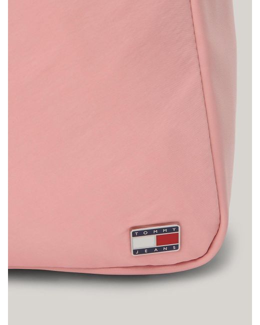 Tommy Hilfiger Pink Large Utility Crossover Bag